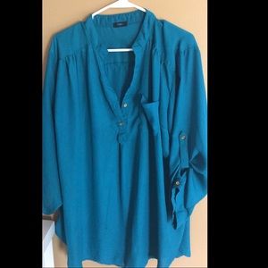 Aqua Blue Shirt